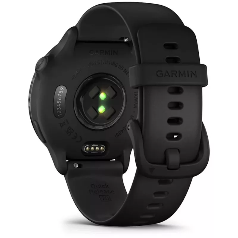 Garmin vívoactive 6 3,05 cm (1,2) AMOLED 42 mm Digitāls 390 x 390 pikseļi Skārienekrāns Melns Wi-Fi GPS (satelīts)