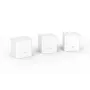 Portable router TENDA Nova MW3 — dual-band Wi‑Fi 5 (802.11ac), 1200 Mbps, 3-pack, 2× LAN porti, 2 antenas, balts
