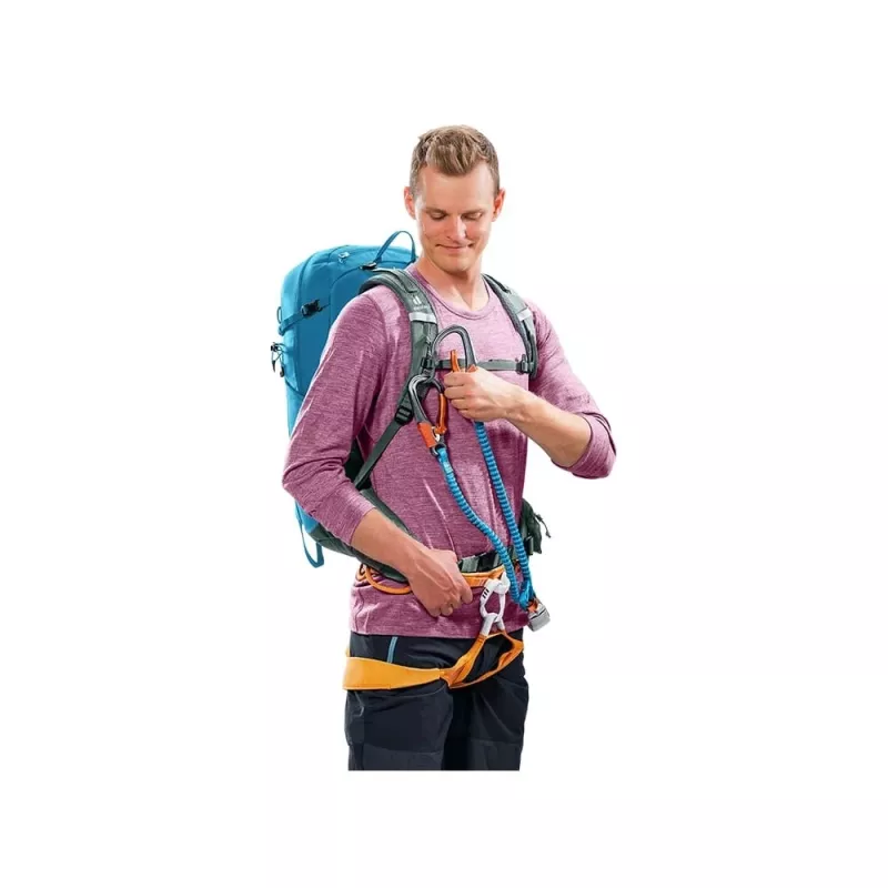 Pārgājienu mugursoma Deuter Trail Pro 33 wave-ivy