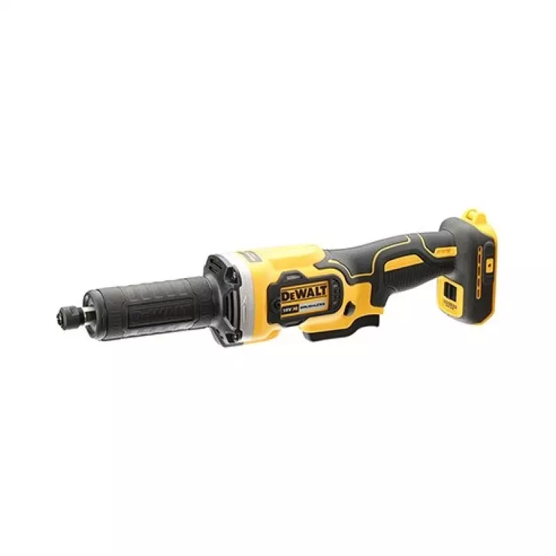 Taisnais matu slīpmašīns DeWALT DCG426N-XJ, 18V baterija, 5000–25000 RPM, uzmava Ø līdz 6 mm, 760 W izejas jauda, 1,19 kg