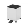 Printer cabinet stand Epson 7112285 — floor stand for Epson WorkForce Pro printers, Melns or balta