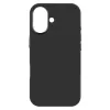 FIXED MagFlow šķidrā silikona aizmugures vāciņš Apple iPhone 17, melns