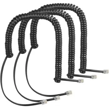 Auerswald Coiled kabelis-3er-Set COMfortel-Handset 55001