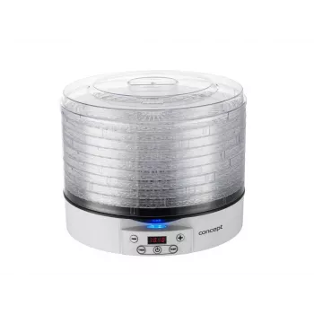 Pārtikas žāvētājs Concept Solution SO2020, 500 W, LED displejs, sudraba krāsā, 220–240 V, 3,3 cm restes diametrs