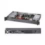 Datora korpuss Supermicro SC504-203B Mini Tower Melns