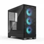 Fractal Design Pop 2 Air Melns Solid mid-tower datora korpuss — ATX atbalsts, 3x 120 mm priekšējie ventilatori, 2,5/3,5 collu diskdziņu nodalījumi, 215×481×462 mm