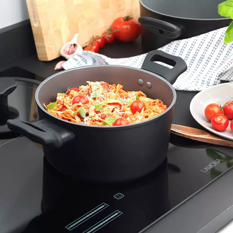 Katls Russell Hobbs RH01863EU7 20 cm Crystaltech nerūsējošais tērauds stikla vāks