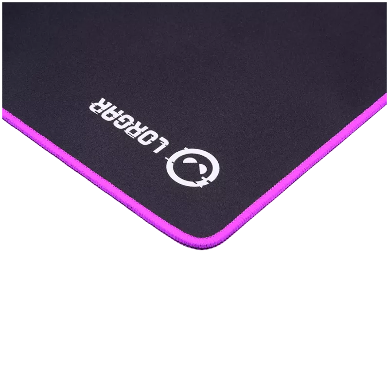 Lorgar Main 319, Gaming peļķis, Ātrgaitas virsma, Purpura pretslīdes gumijas pamatne, izmērs: 900mm x 360mm x 3mm, svars 0.6kg