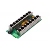 PoE inžektors Extralink Gigabit 8 Portu 1000Mb/s RJ45 B režīms