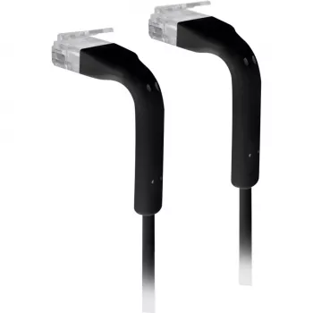 Ubiquiti U-Cable-Patch-RJ45-BK vara kabelis, UniFi kabelis, RJ45, 0,1 m, melns