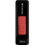 Transcend JetFlash 760 USB zibatmiņa 256 GB USB Type-A 3.2 Gen 1 (3.1 Gen 1) melna - sarkana (TS256GJF760)