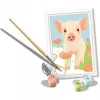 CreArt - sweet pet pig, gleznošana