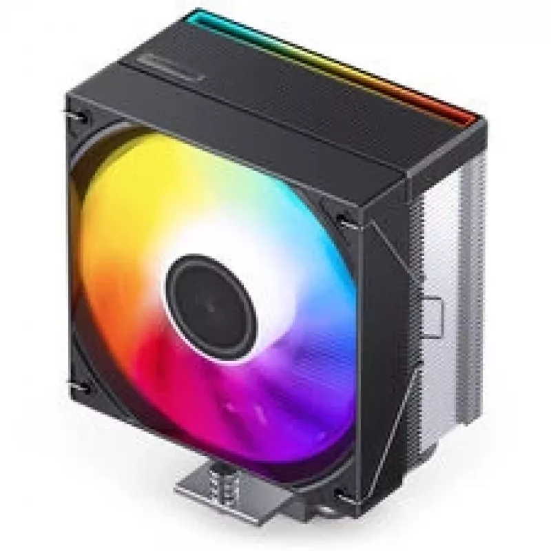 CPU dzesētājs Jonsbo CB40 melns ARGB viena torņa 225 W TDP, 120 mm PWM ventilators