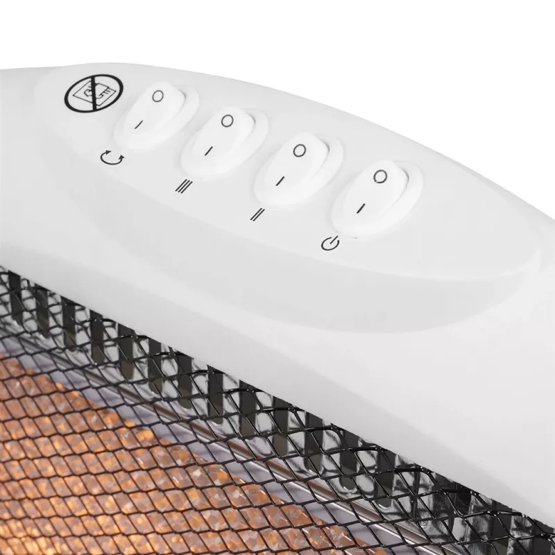 Tristar sildītājs | KA-5129 | Izstarojošais sildītājs | 1200 W | Piemērots telpām līdz 38 m³ | Piemērots telpām līdz 15 m² | Pelēks | IP00
