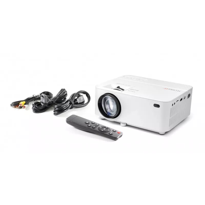Projektors Technaxx TX-113 Standard Throw 1800 ANSI lūmeni LED 800x480 Balts