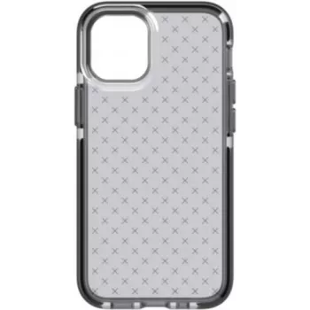 Tech21 Evo Check - vāciņš - Apple - iPhone 12 mini - 13,7 cm (5.4 collas) - melns - caurspīdīgs (T21-8351)