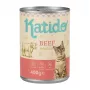 KATIDO Liellopu gaļa - mitrā kaķu barība - 400g