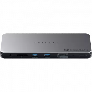 Satechi Thunderbolt 4 Dock ST-DT4MDM-EU — Thunderbolt 4 dokstacija, 2× HDMI 2.0, 2× USB-A 3.2