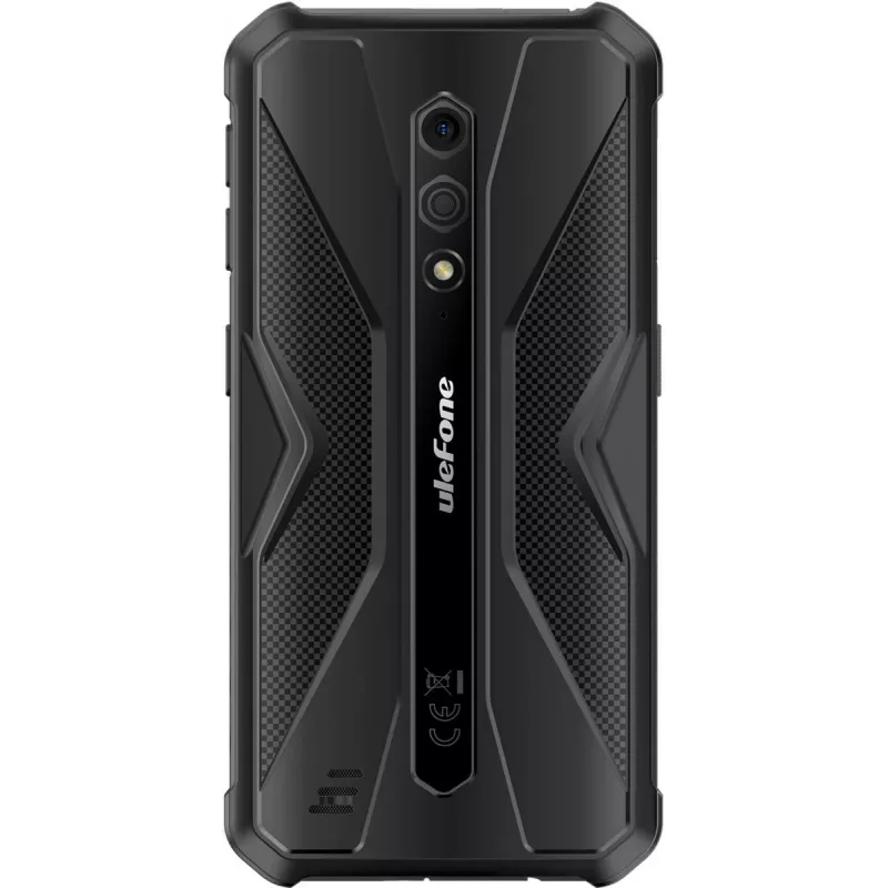 Izturīgais viedtālrunis UleFone Armor X12 — 3GB RAM, 32GB krātuve, pilnīgi melns