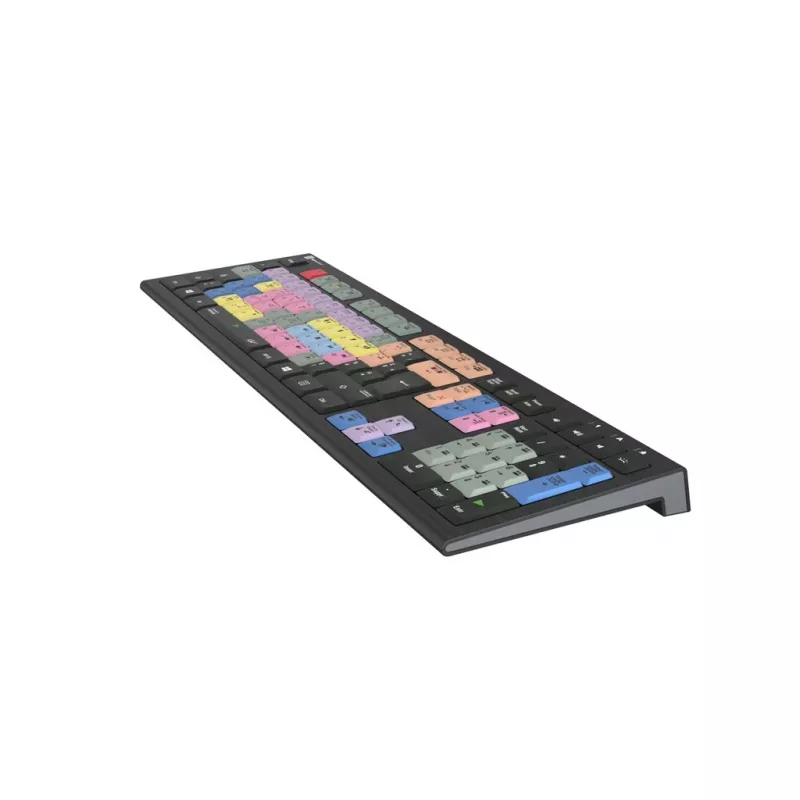 Logickeyboard LKB-EDIUS-A2PC-FR tastatūra Universāla USB AZERTY Franču Melna