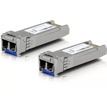 SFP+ šķiedras raiduztvērējs Ubiquiti UACC-OM-SM-10G-D-2 10 Gbps 1310 nm LC vienmodīgs 10 km (2 gab.)