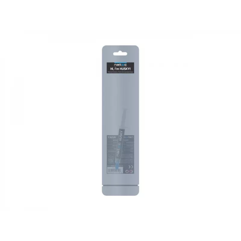 Termopasta NATEC Husky NPT-1324, siltumvadītspēja 4.63 W/m·K, tilpums 2 ml, blīvums 2.5 g/cm³