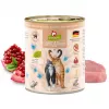 Mitrā kaķu barība Fox4Pets DeliCATessen Pur Veal 800 g skārdenē, pieaugušiem kaķiem, pilnvērtīga barība, hipoalerģiska, bez lipekļa un sojas