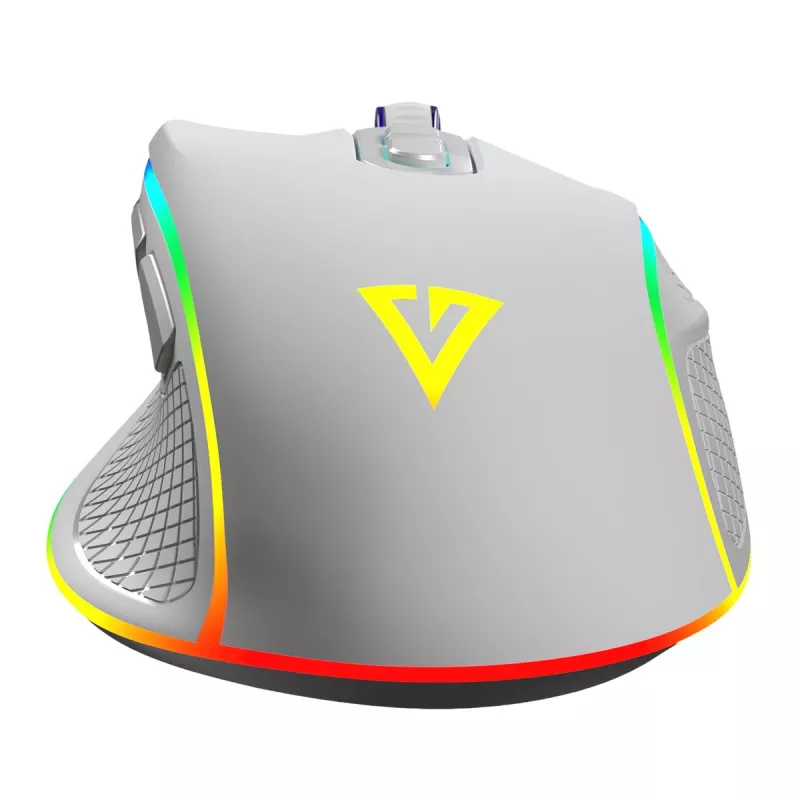 Vadu optiskā pele MODECOM Volcano Veles (balta) — modelis M-MC-VELES-200