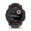 Garmin Instinct 3 Solar GPS viedpulkstenis 1,3 collu MIP 176x176 skārienekrāns melnā krāsā