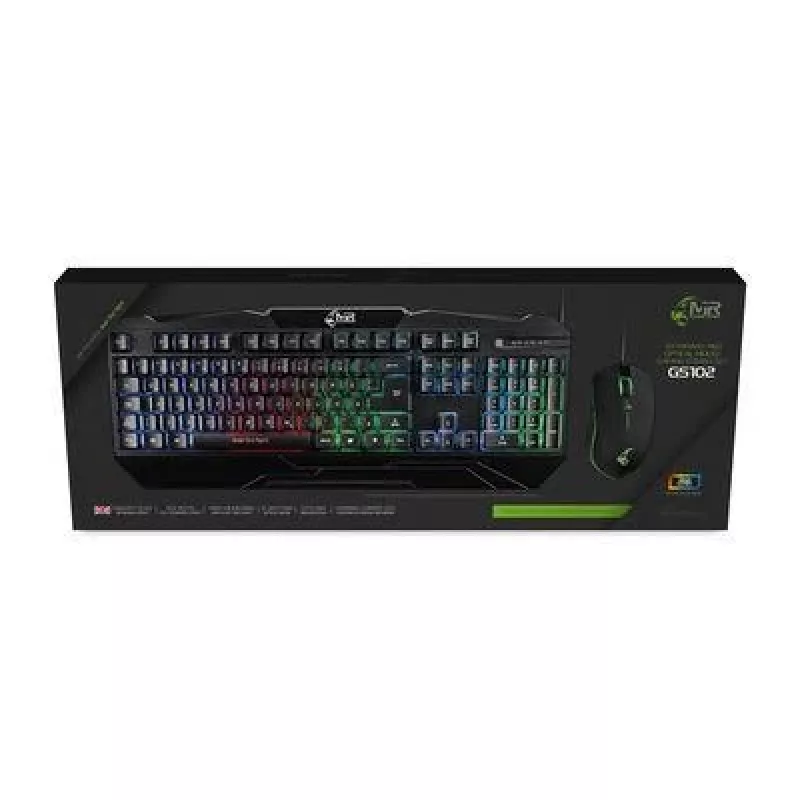 Spēļu komplekts MediaRange MRGS102-UK — tastatūra ar 104 taustiņiem un spēļu pele ar 6 taustiņiem