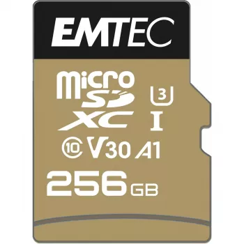 Flash atmiņa Emtec SpeedIN Pro 256 GB MicroSDXC UHS-I Class 10