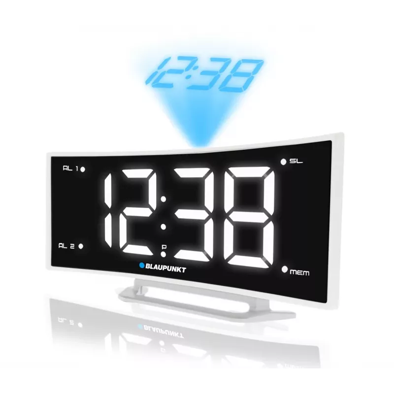 Blaupunkt CRP7WH Uhr Black - White Radio (CRP7WH)