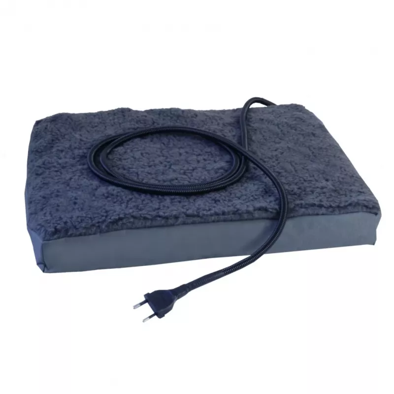 Apsildāma mājdzīvnieku gulta Glovii GPETH suņiem un kaķiem 580x450x180 mm, poliestera pārvalks, neslīdoša pamatne