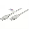 Goobay 50796 USB kabelis, pelēks