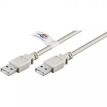 Goobay 50796 USB kabelis, pelēks