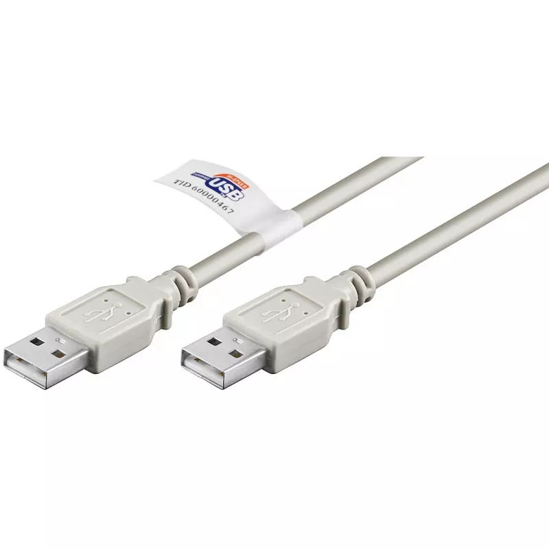 Goobay 50796 USB kabelis, pelēks