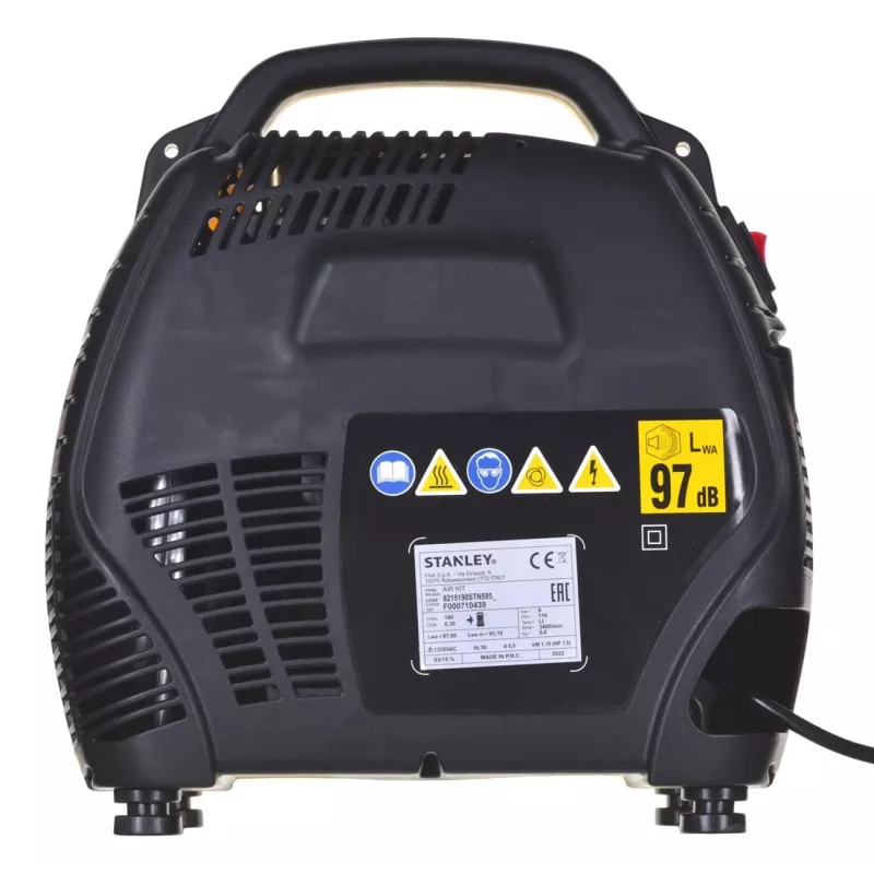 Bezeļļas kompresors AIR KIT OL 1,1KW 8 BAR STANLEY