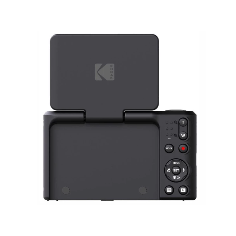 Kodak PIXPRO C1 Compact Camera melna – 13 MP CMOS – Full HD – 2,8 Flip-LCD
