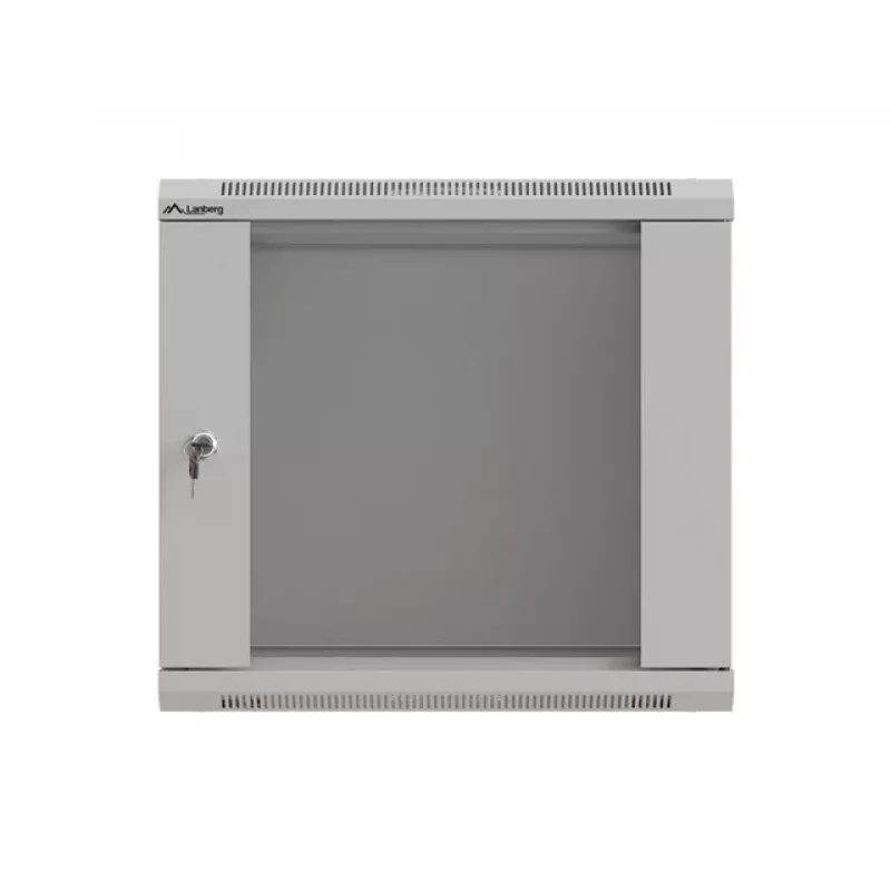 Lanberg WF03-5309-10S statīvais skapis 9U Sienā stiprināms statīvs Melns