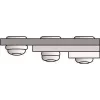 Blind Rivet GESIPA PolyGrip® 4.8×10.0 mm Aluminum/Stainless Steel, 500 pcs