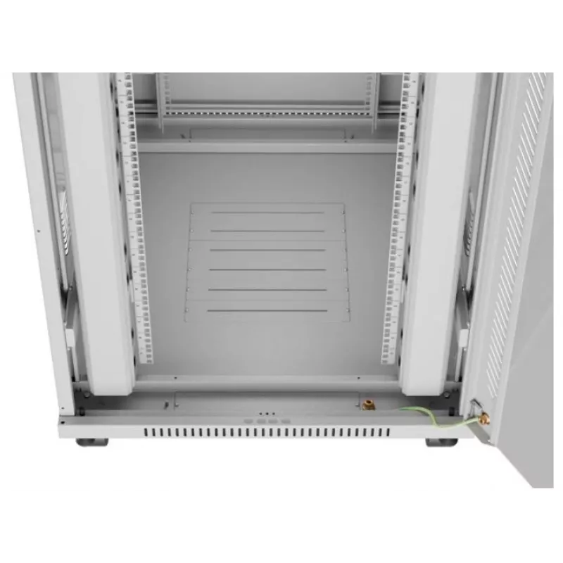 LANBERG 19 42U 800x1000 Freist. LCD Glastür (FlatPack) Gr (Speditionsversand)