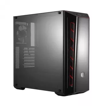 Cooler Master MB520-KGNN-S01 MasterBox 520 Black, ATX, Midi-Tower, caurspīdīgs sānu panelis no malas līdz malai