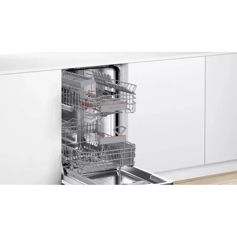 Iebūvējamā trauku mazgājamā mašīna Bosch SPV4EKX24E, 9 galda klājumi, 44 dB
