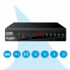 Digitālais TV uztvērējs MANTA DVBT005-SH ar DVB-T/T2 un HEVC atbalstu