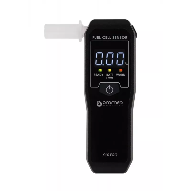Oromed ALK_ORO-X10 PRO alkohola testeris 0 - 4% 0,05% Melns