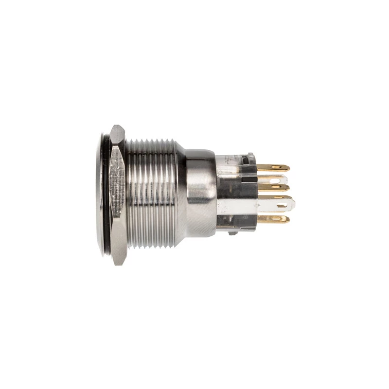 DimasTech Vandalismustaster 22mm Silverline Dot RGB PD215 spiedpoga, 22 mm