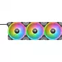Thermaltake SWAFAN EX12 ARGB 120mm Reverse Blade 3 komplekts - Melns