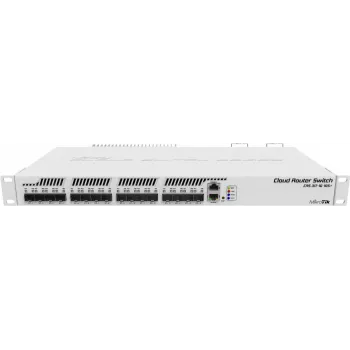 MikroTik CRS317-1G-16S+RM L6 16xSFP+ 10GbE, RouterOS vai SwitchOS, 19 inch statne (MT CRS317-1G-16S+RM)