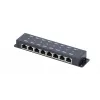Extralink 8-portu PoE inžektors, 8x 100Mb/s RJ45
