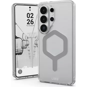 UAG Urban Armor Gear Plyo Case with Magnet Module | Samsung Galaxy S26 Ultra | ledus (caurspīdīgs)/sudraba | 214539114333 (214539114333)